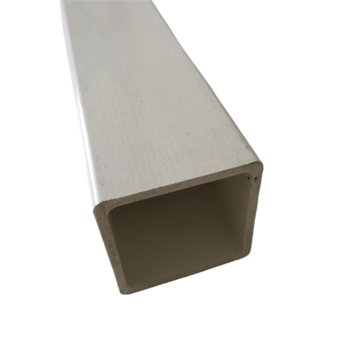 Fiberglass Reinforced Plastic Pultruded Composite frp grp square hollow tube