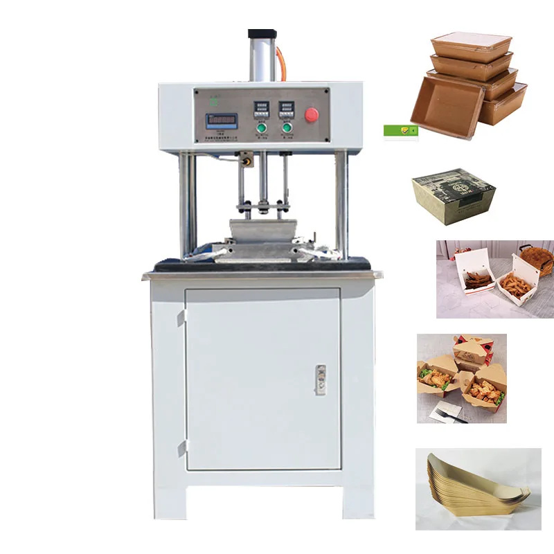 small business Disposable sushi paper box making machine for making paper box machinery make paper box