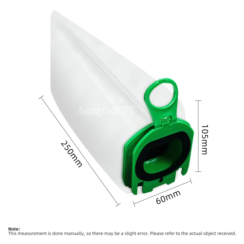 Replacement Dust Filter Bag Fit For Vorwerk Kobold VB100 FP100 Upright Vacuum Cleaner Spare Parts Accessories