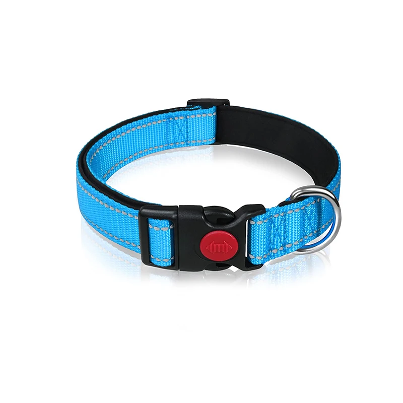 Eco-friendly Competitive Price Outdoor Custom Adjustable Neoprene Padded Luxury Dog Training Collar