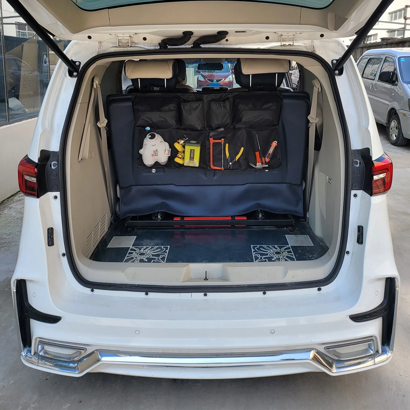 Подвесная сумка-Органайзер для багажника автомобиля, вместительный органайзер для заднего сиденья автомобиля