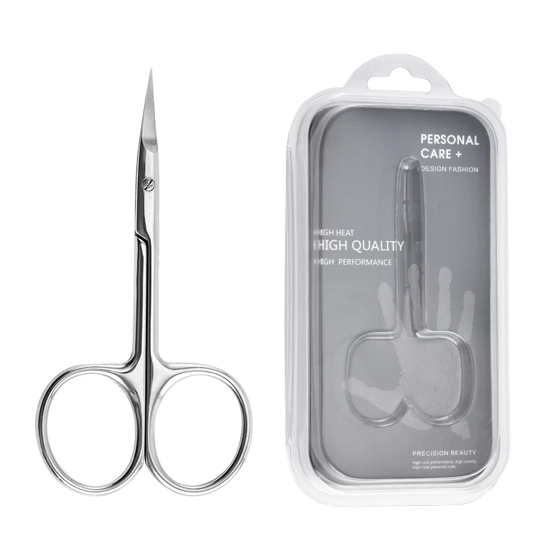 Curved Blade Scissors Tools Manicure Stainless Steel Nail Scissors Trimming