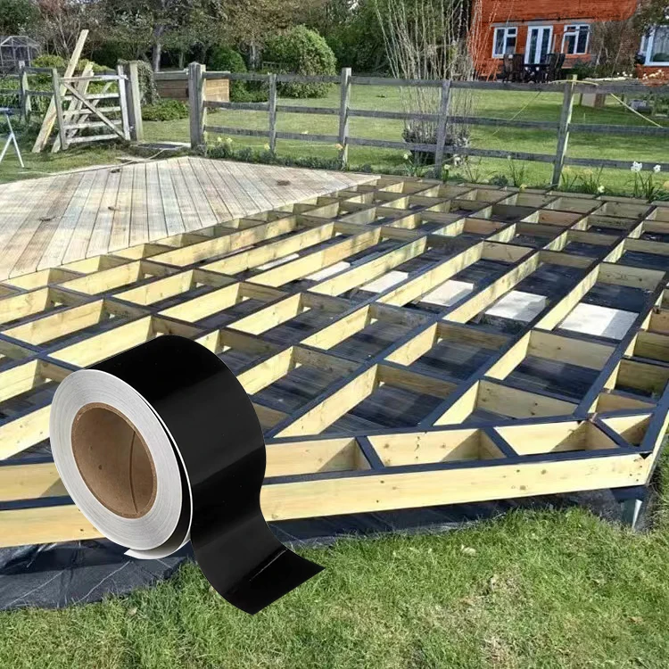 ANTI Custom Deck Joist Tape Butyl Protective Wood Deck Joist Repair Waterproof Anticorrosive Joist Tape for Decking