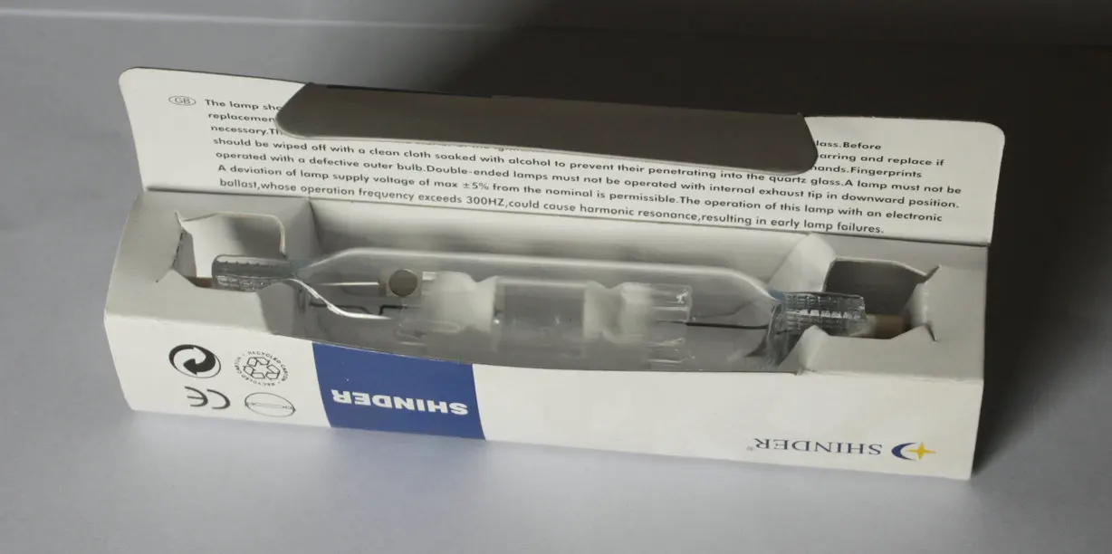 Качество 150w r7s двухсторонняя Металлогалогенная лампа в наличии