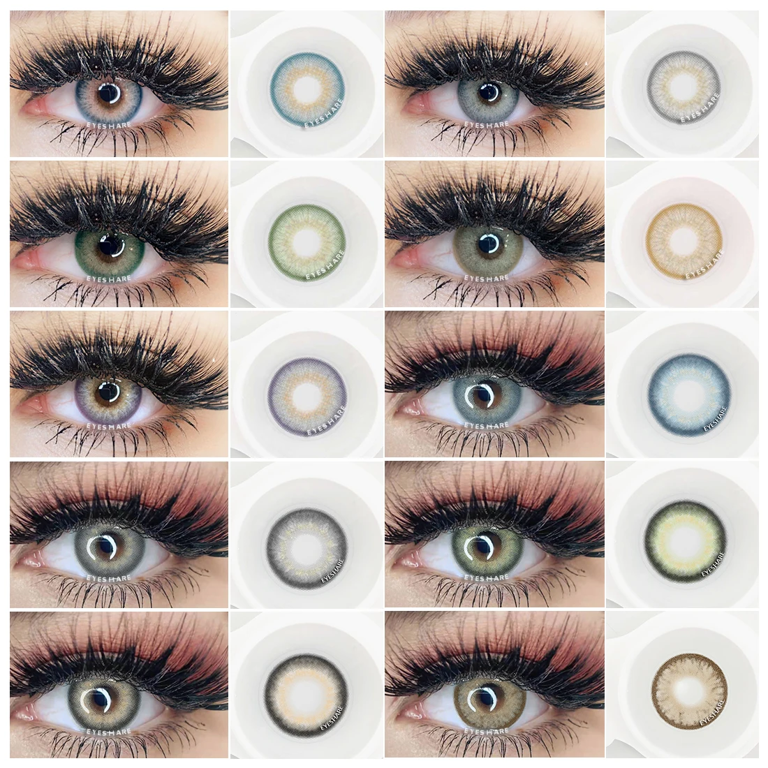 Eyeshare Siam Series Contact Lenses  Acuvue Oasys Ricoh C9200 Tone Eyes Color Lens Cosmetic Eyes Lens Color Contacts Lenses
