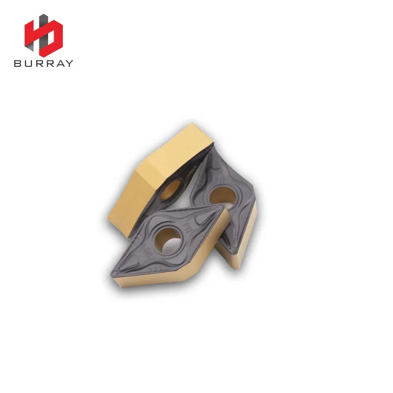 High Strength Tungsten CNC Cutting Cutter Insert with Double Color CVD Coating DNMG DNMG150608-PM