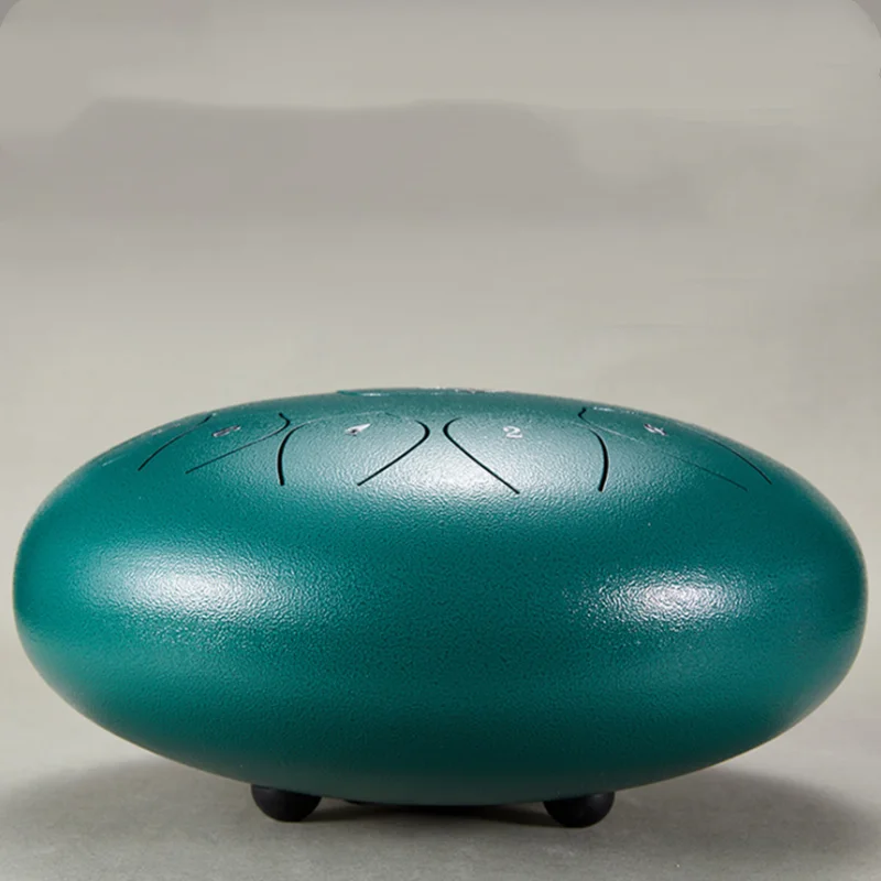 Ethereal drum hand pan 6 Inch 11 Notes Percussion alloy steel Drum colorful Tongue