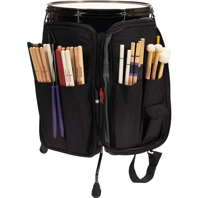 2023 wholesale waterproof canvas drum hammer bag drumstick bag storage portable drumstick bag