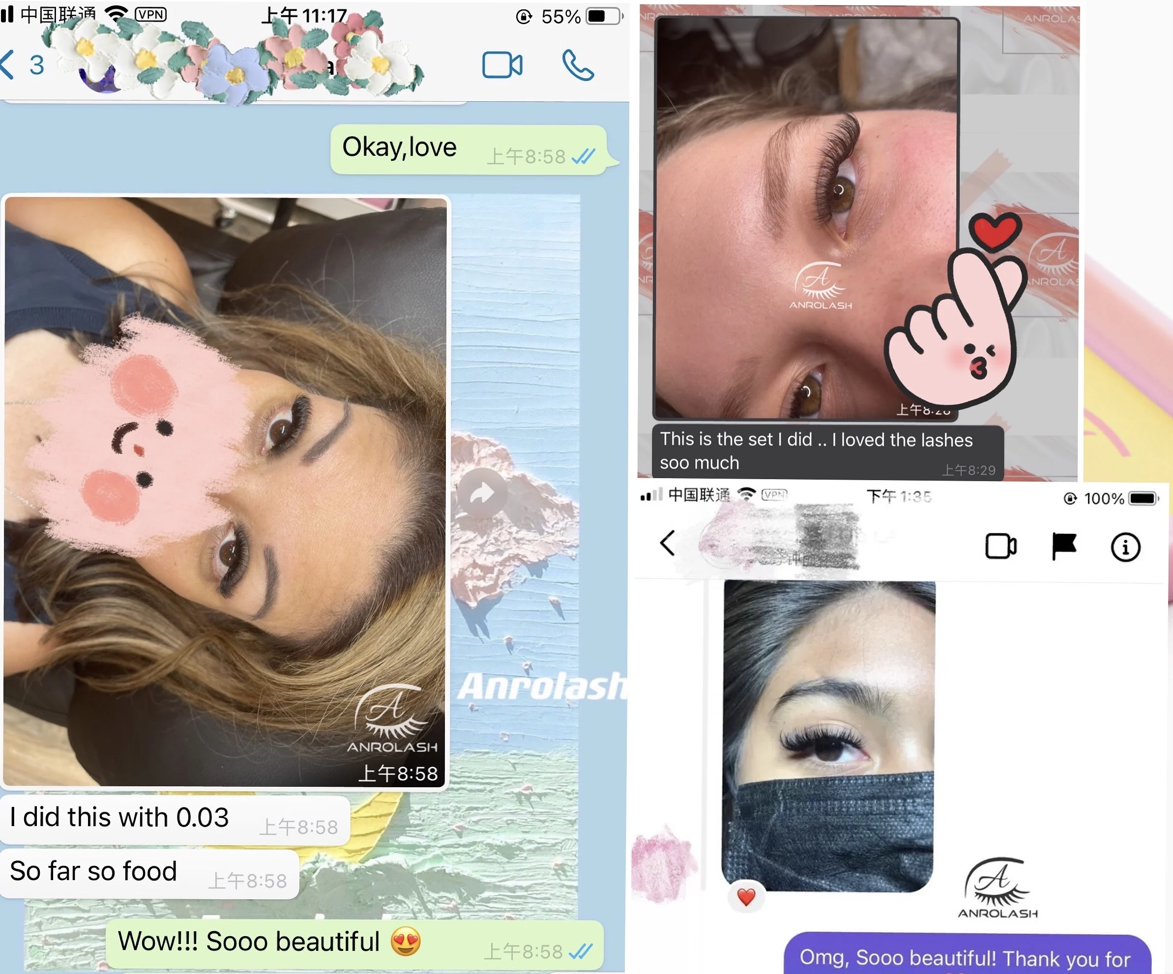 Custom Box Shine Camellia Korean Pbt Wholesale Silk 02 Lash Fan Eyelash Extensible Tech Supplies Colored Russian Faux Mink