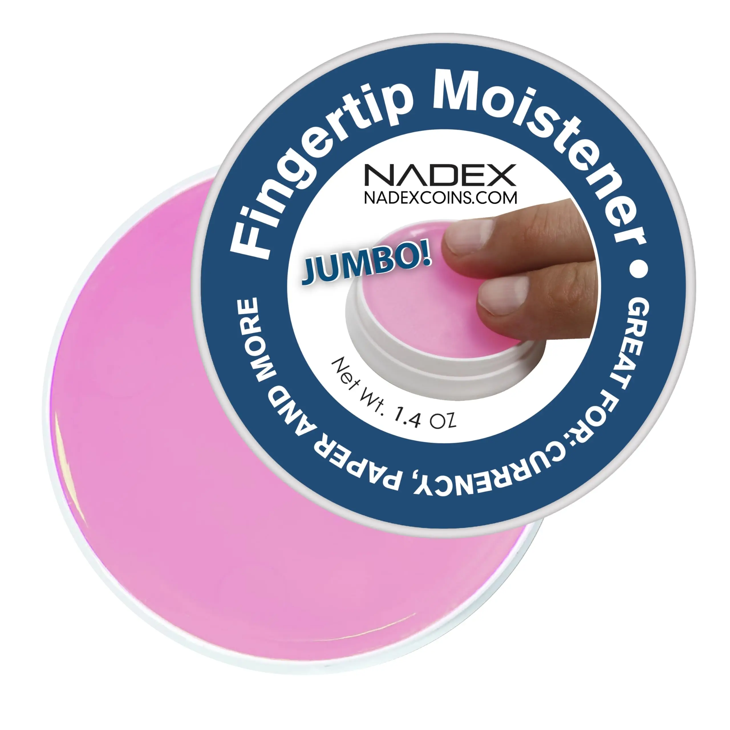 40g Fingertip Humidifier Non-Slip Counting Cash fingertip moistener for Offices Shops Homes Office & School Supplies