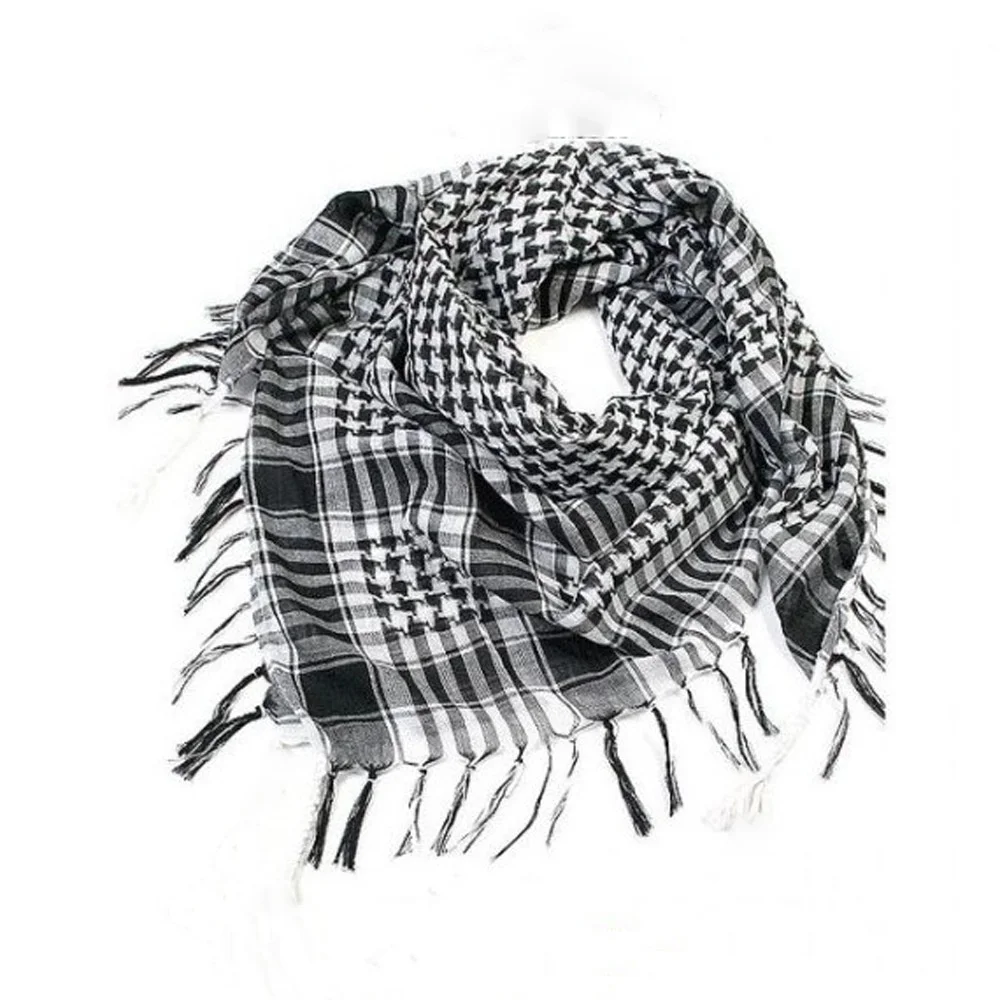 Man Shimagh Shemagh Arab Scarf Desert Kuffiyeh Palestine Keffiyeh Wrap Islamic Mens Scarf