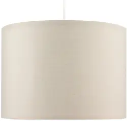 Factory wholesale Self Assembly Large  Polycotton Beige Pendant/Table lamp shade ,customized lampshades fabric modern