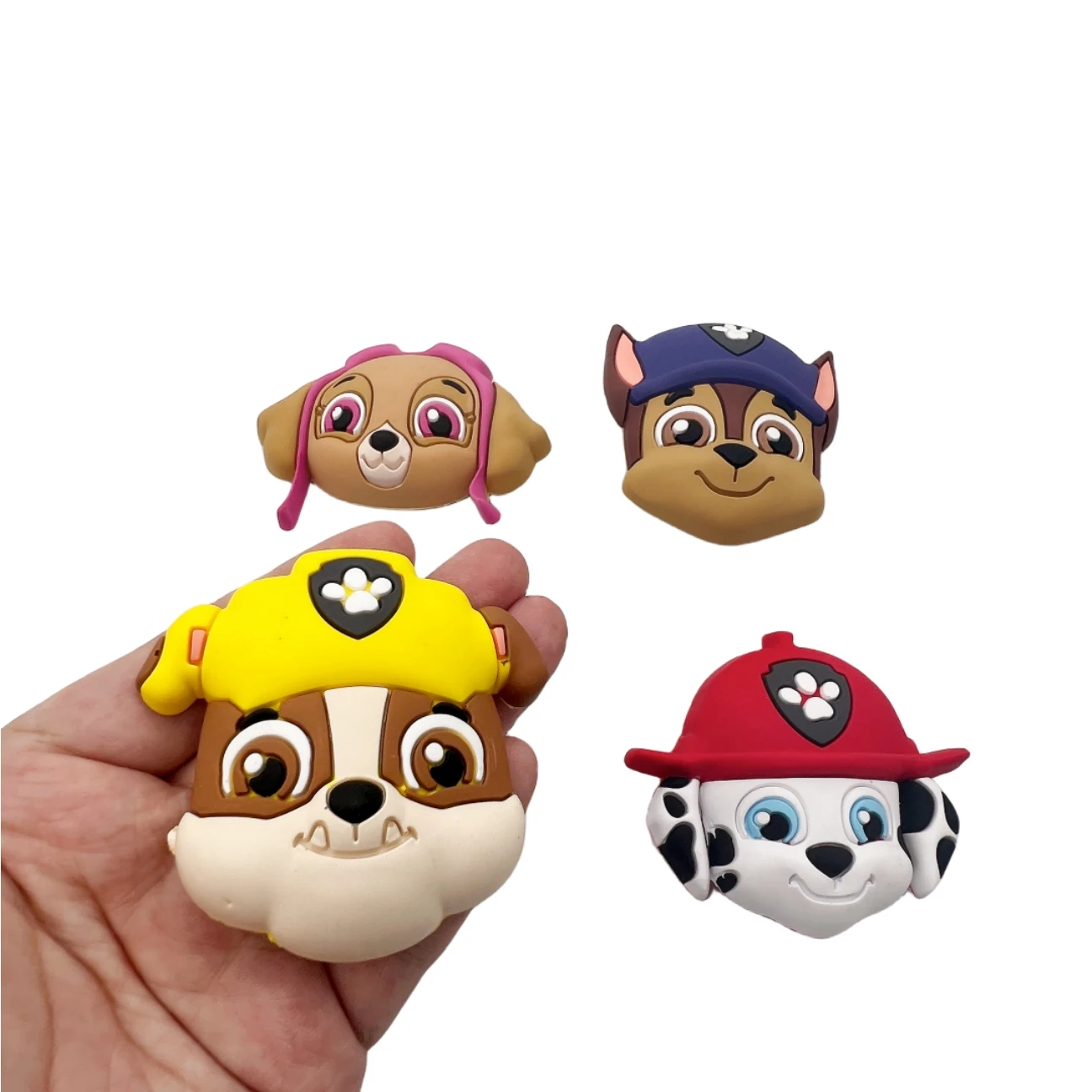 2023 Cartoon Animation Wang Wang Team Customized Shoe Accessories Garden Shoe Decoration Charm Crocodile Shoe Buckle