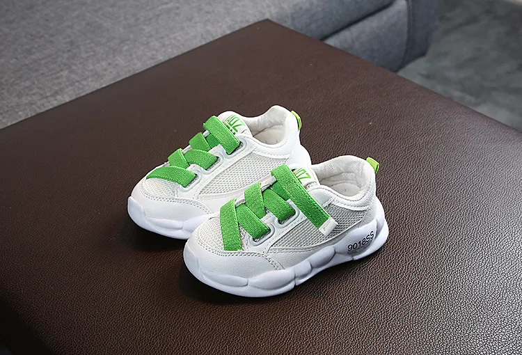 Hao Baby Spring And Autumn New Children Sports Korean Leather School Shoes For Girls Leather Girls Shoes Sneakers