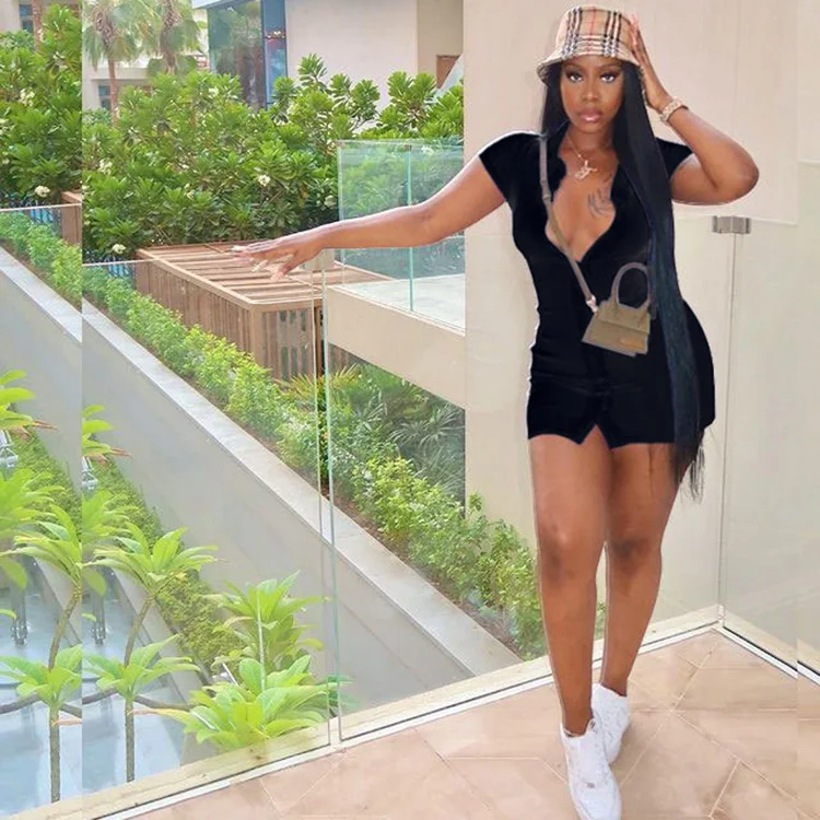  2021 летняя одежда Твердые пуговицы; Хлопковое детское платье с короткими рукавами для женщин Женская Повседневная рубашка длинным рукавом платья