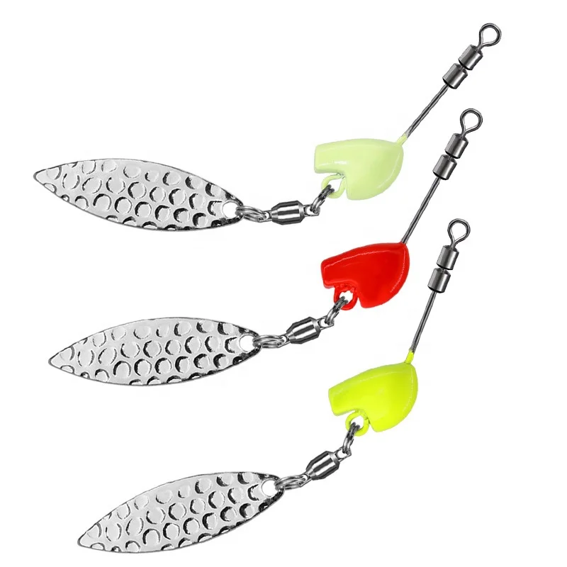 3g 4g 5.5g 7g 3Colors Metal Spoon And Lead Head Sinker Rig Welcome to customize