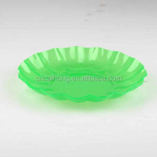 Custom shape design transparent plastic fruit tray hard plastic tray dry fruit tray