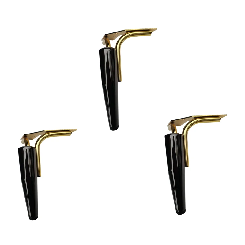 Factory Custom Bottom Tapered Equipment Foot Furniture Anti Slip Sofa Legs