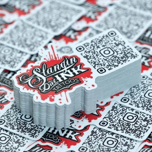 UV Resist Weatherproof Easy Peel Logo Label Stickers Self-Adhesive Waterproof Vinyl Die Cut Custom Logo Stickers with Qr Code