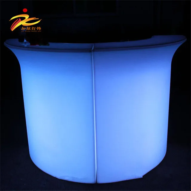
Cheap RGB glowing plastic led reception tablewith ice bucket/ Light up LED ice bucket/illuminated Led Bar table 