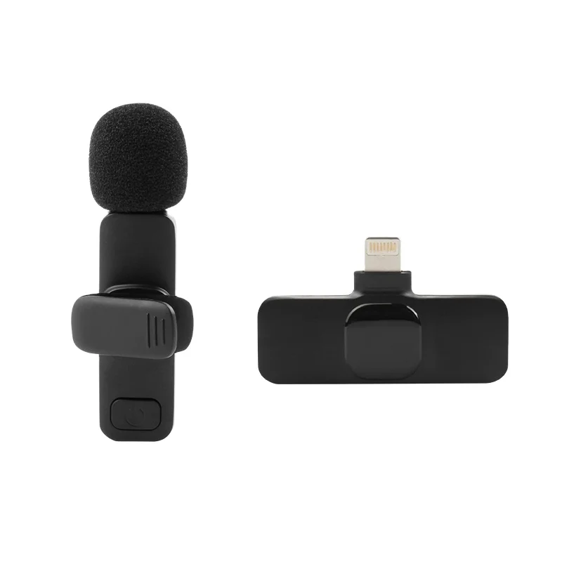 Беспроводной петличный микрофон K9, профессиональный студийный микрофон для iPhone, ПК, прямых трансляций, мобильных телефонов PK M21