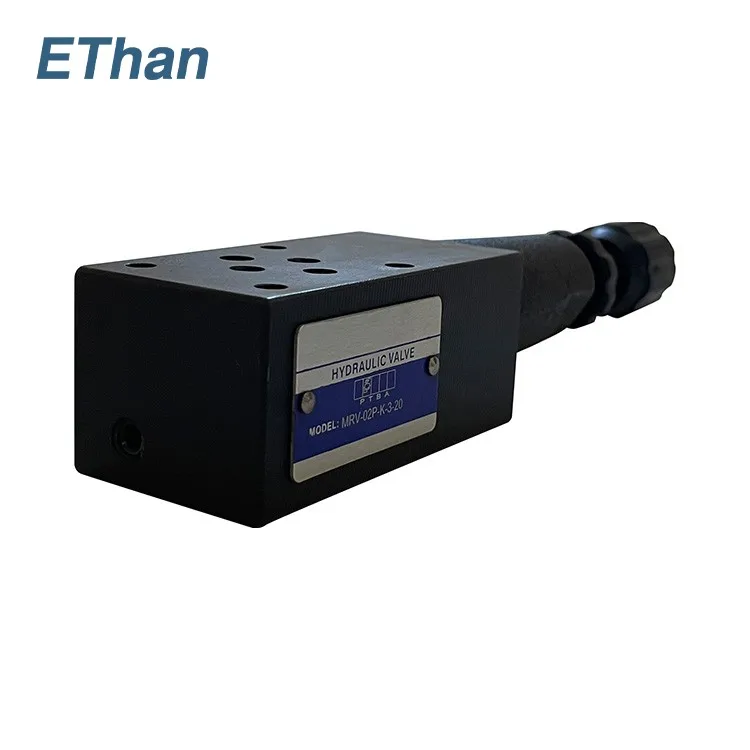 Long working Life Promotion MRV MRV02 Modular Relief Valve Hydraulic Valve With Sun