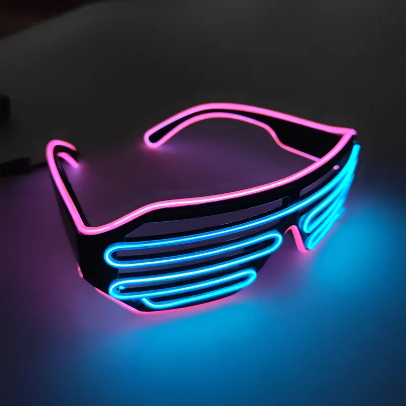 USB Rechargeable Wireless LED Shutter Glasses For Bar