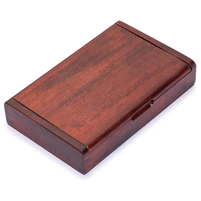 Imports 28 Tiles Double 6 Dominoes Pips Dots Game Set Jumbo Tournament Size Dominos with Dark Oak Wood Case