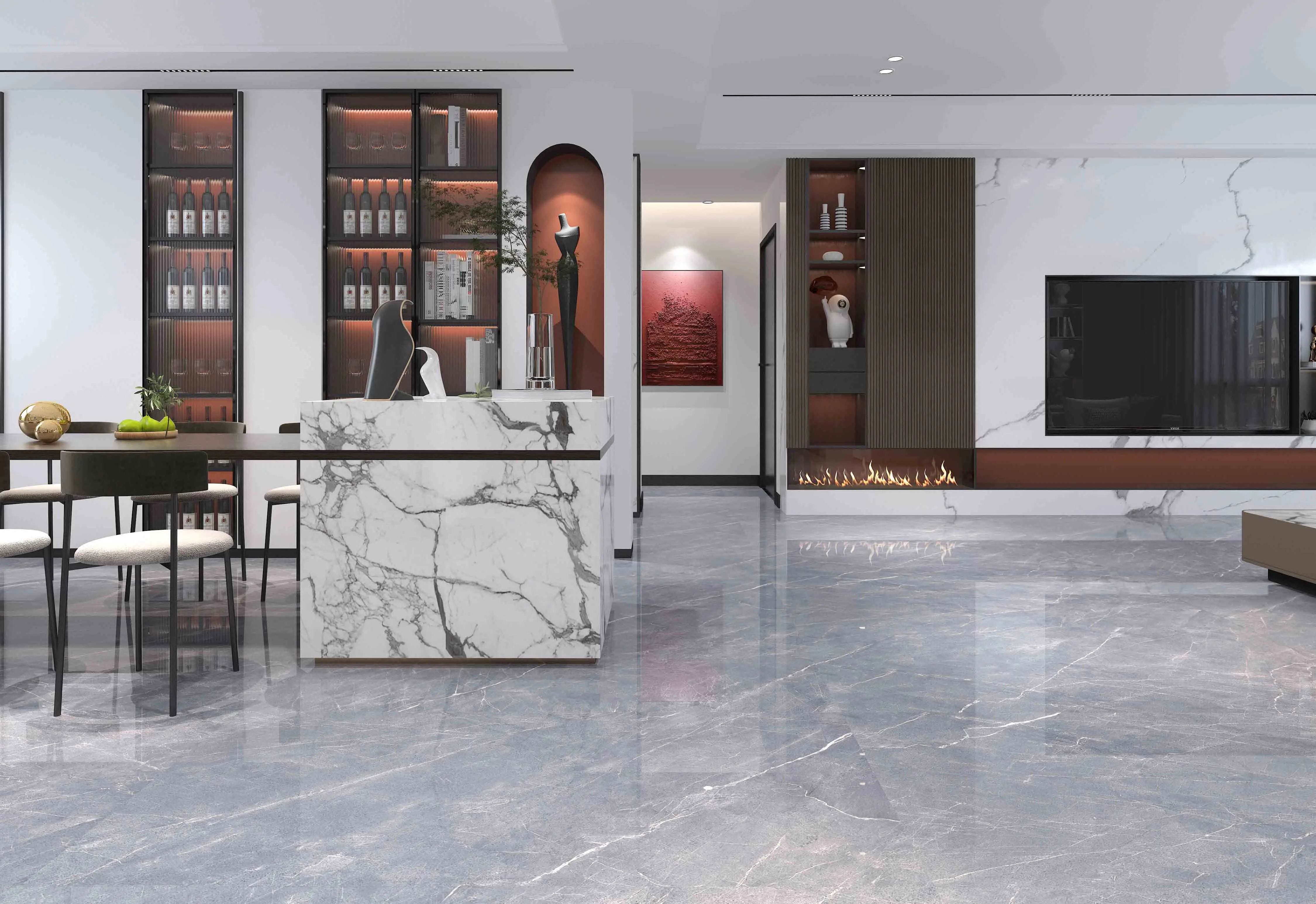 Deer Tiles For Floor Popular Cheap Floor Tile Price 750x1500 Ceramic Panel