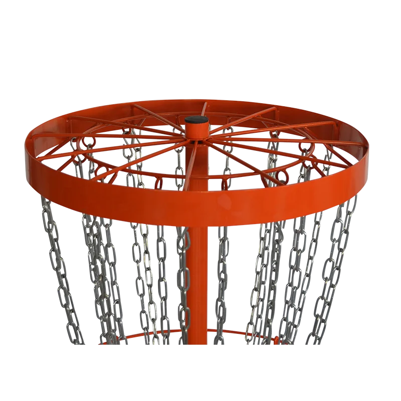 Factory Direct Easy Carry Portable 24 Chains Flying Golf Target Disc Golf Basket
