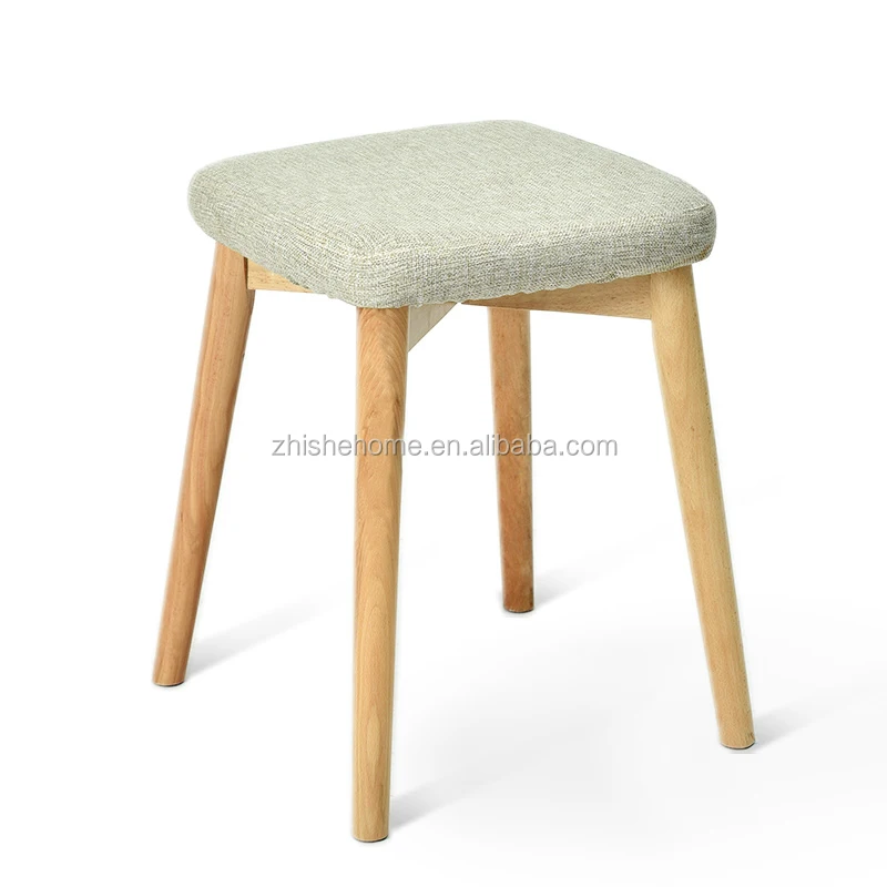 Высококачественная мебель из массива дерева, табурет для макияжа, оттоманка, стул для кухни, гостиной, ресторана, столовой