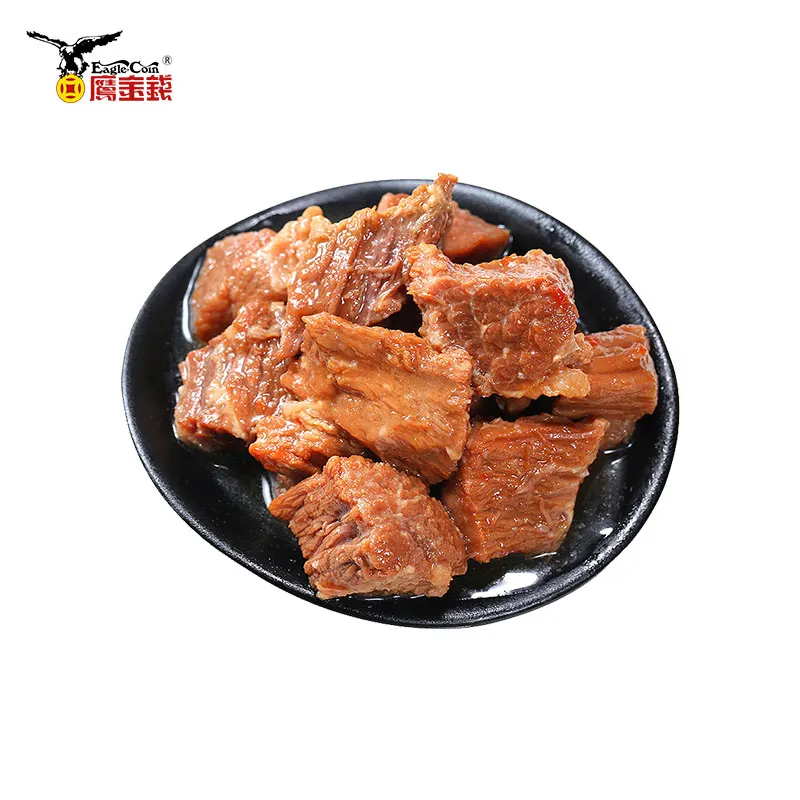 Premium Quality stewed beef canned meats braised beef canned meat ready to eat factory Price beef canned meat for sale