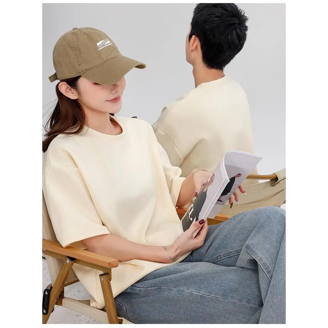 T-Shirt t shirt made in cambodia Vintage White Gym Blank Green Premium For Men Print Summer Spandex Oversized Crewneck T-Shirt