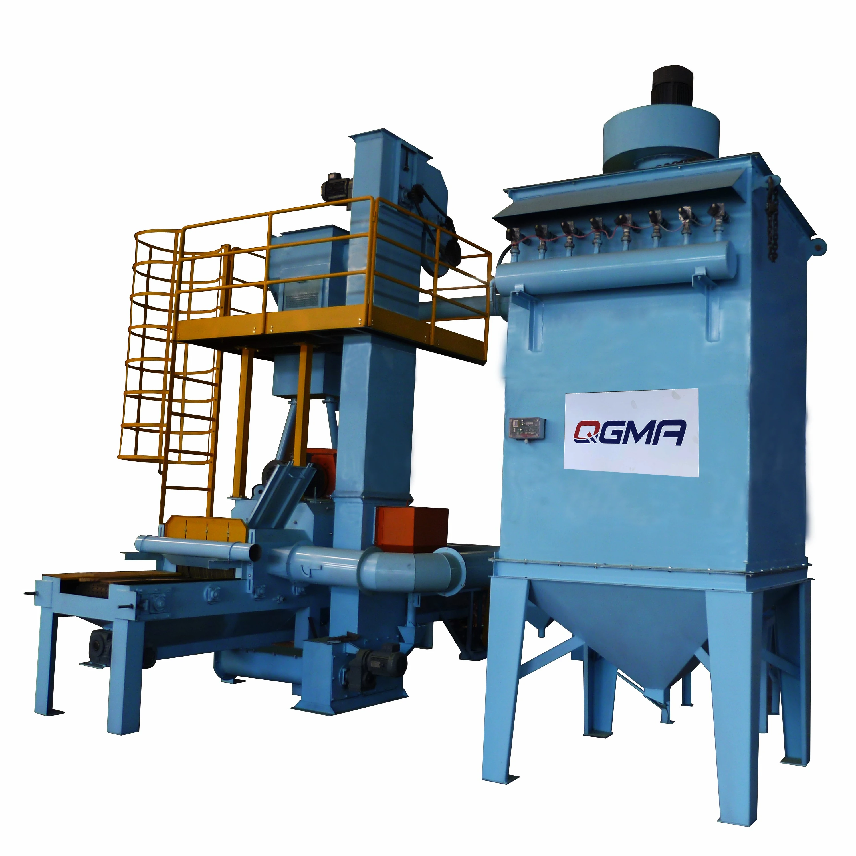 Rock use polishing cleaning equipment granite marble bricks limestone shot blasting machine