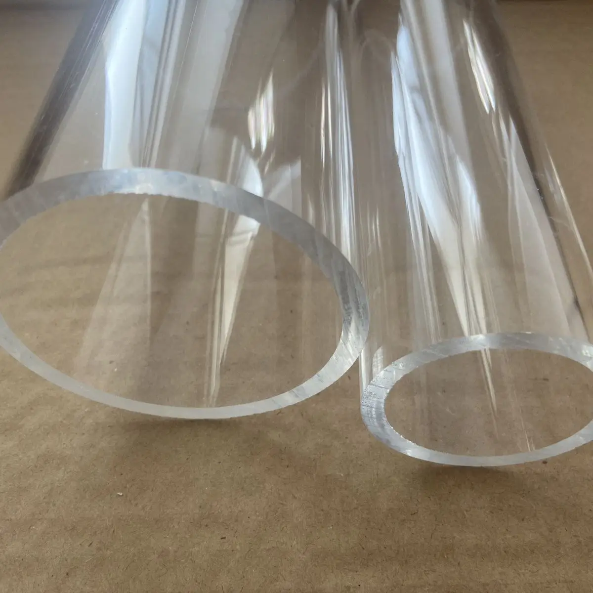 YOUYIZUO Custom Cast Acrylic Tube Clear Hollow Super Tube Plastic Wholesale  Acrylic Cylinder Tube