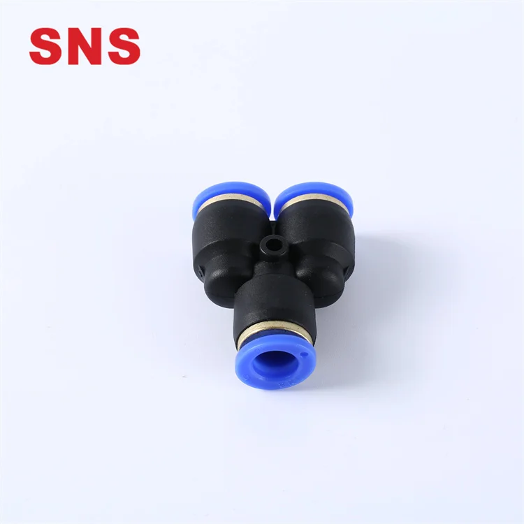 Sns Spy 3 Three Way Male External Thread Air Fittings Pneumatic For Hose