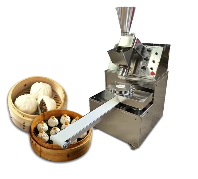 170g/pcs bun baozi make machine steam stuffing small meat pie making equipment semi automatic momo