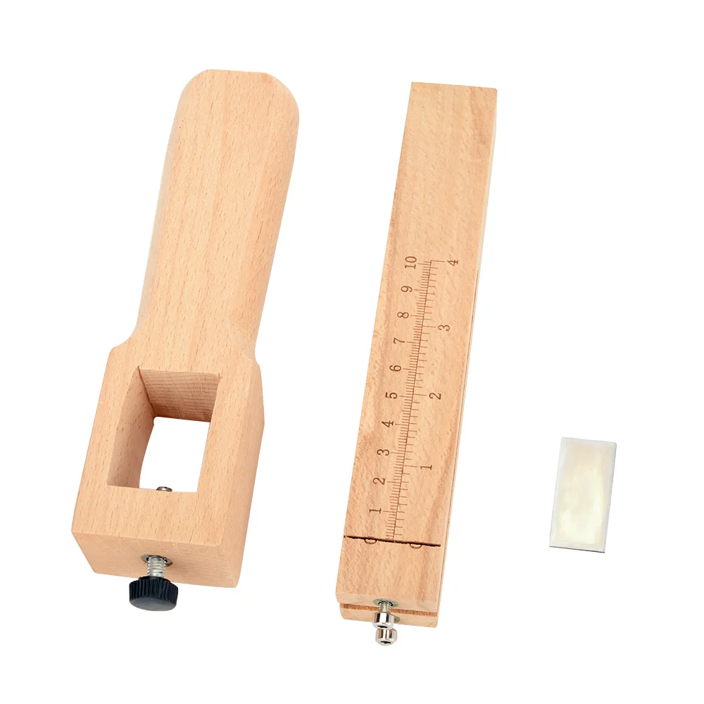 Thread Hand Cutting Wooden Strap Leather Craft Tools Stripe Diy Belt Cutter