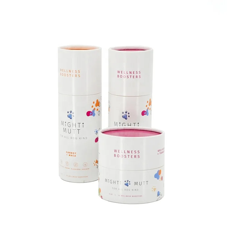 High-quality Full Color Printed Cardboard Paper Tube for Packaging