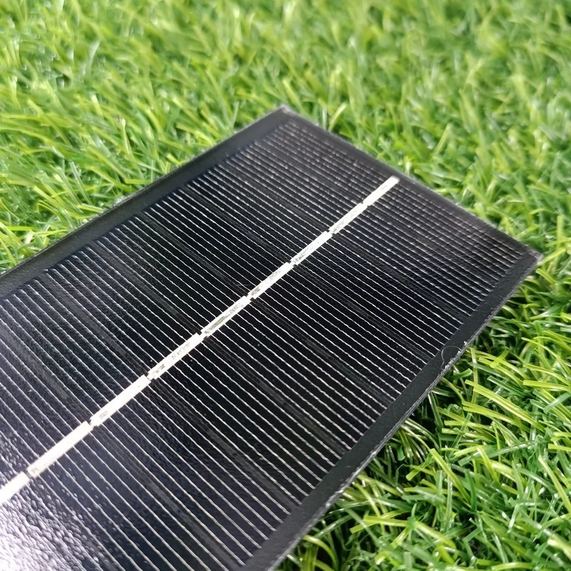 Shenzhen Tiny Solar Modules Manufacturers Photovoltaic Luminous Garden Lights Solar Panels 130x70 mm 1.5w Mini Glass Solar Panel