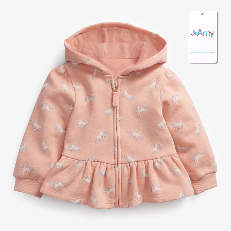Newest One piece Long-Sleeved Sweet Child Clothing Girls Hoodies Sweatshirts Kids Clothing