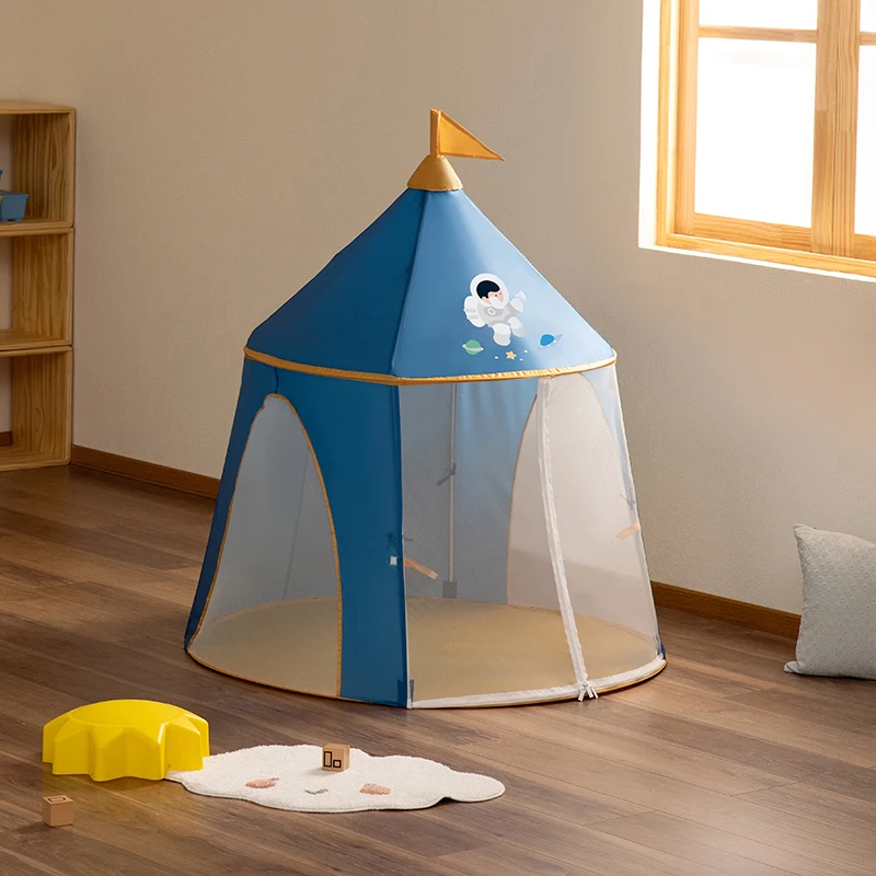 Astronaut Tent for Baby Outdoor Canopy Travel and Camping Babies Teepee Kids Children 100% Polyester
