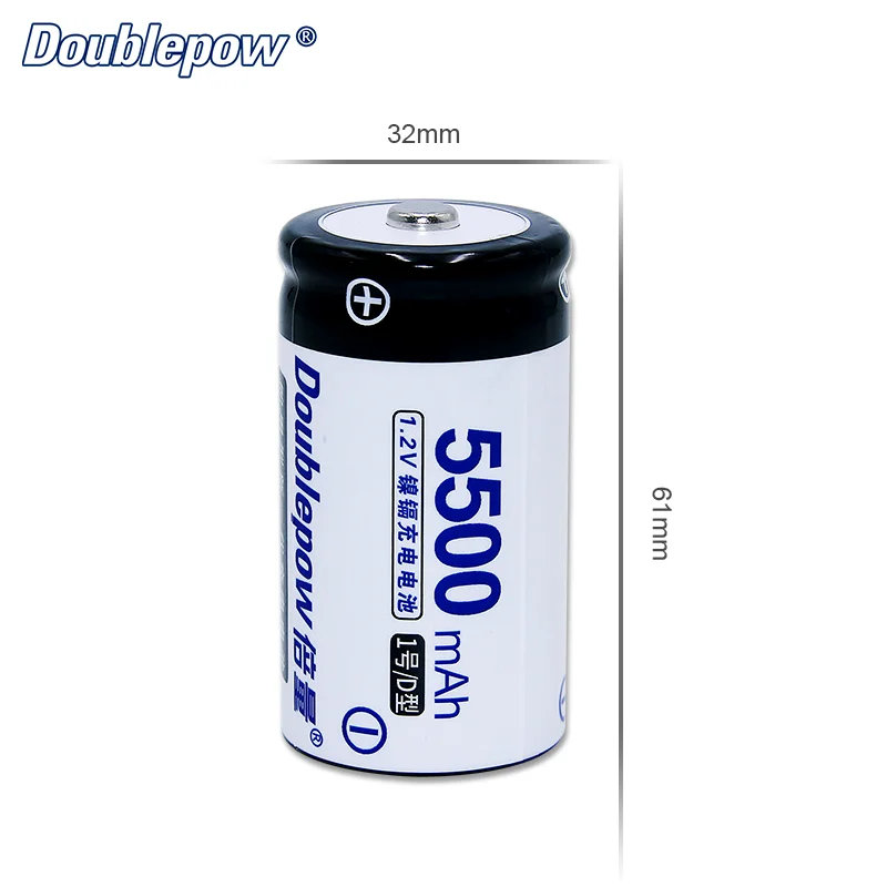 Hot Sale 1.2V 5500mAh D Size NICD Rechargeable Battery for Power Tools Toys Consumer Electronics Golf Carts Boats