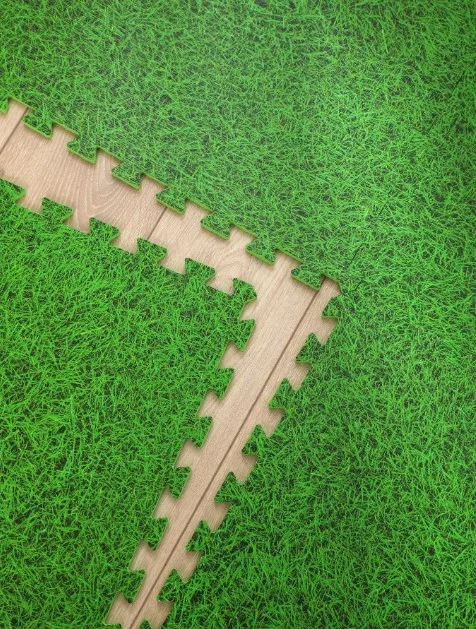 Garden lawn pattern patchwork foam floor mat climbing mat/Crawling pad home bedroom living room amusement park thickening