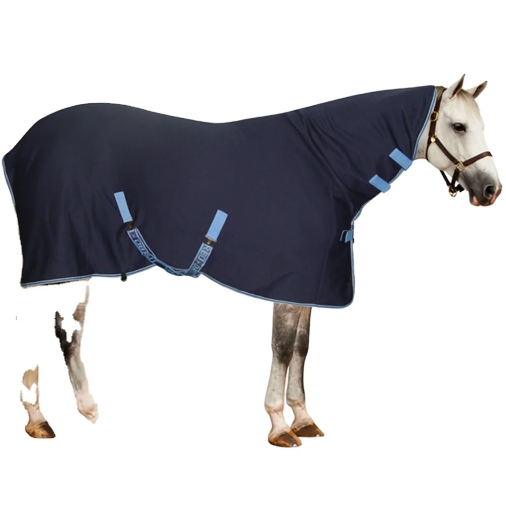 Customized High quality wholesale new style Soft Fleece Horse Cover Fly Blanket Sheet Rug cooler