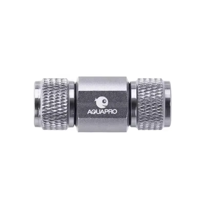 AQUAPRO CO2 Check Valve Fish Tank Aquarium Accessories Stainless Steel Aluminum Alloy Check Valve Pro CO2 One-way Valve