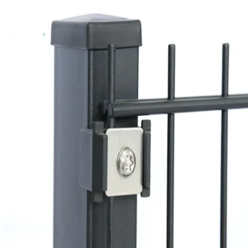 Germany Galvanized Wood Double Wire Fence 868 Twin Wire Garden Trellis Low Maintenance 2D Panel Outdoor Security 2m Length