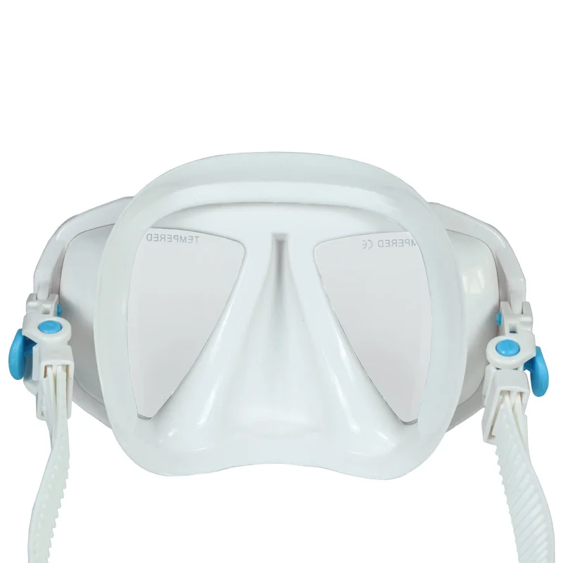 Маска для подводного плавания с силиконовой юбкой и ремешком для подводного плавания, подводного плавания и дайвинга