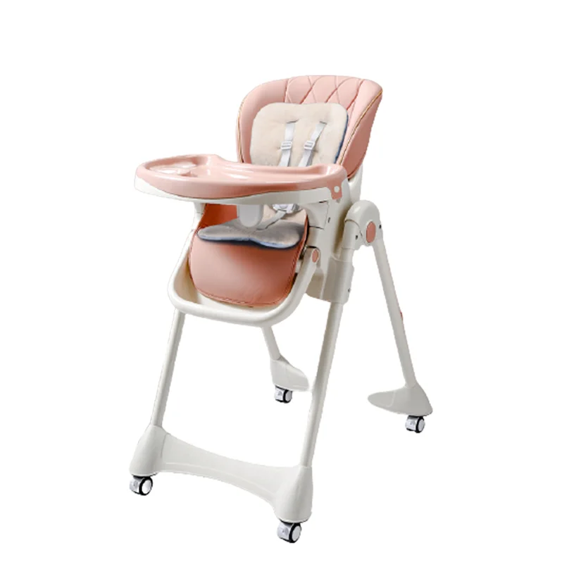 Multifunction 3 In 1 Baby High Chair Dining Chair Luxurious Baby Feeding Chair