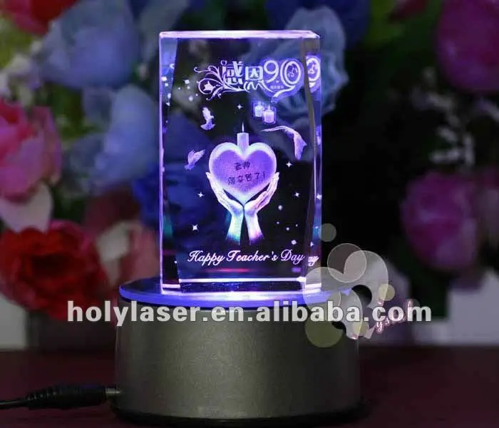 High Speed Scanner 3d Laser Engraved Glass Souvenir Printing Machine For Etched Crystal Zodiac